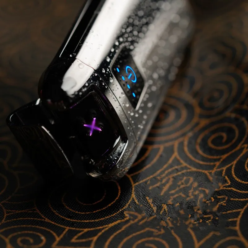Зеркальная двойная дуговая Зажигалка USB импульсные зажигалки зажигалка с функцией отпечатка пальцев Свадебные подарки мужские подарочные электронные гаджеты