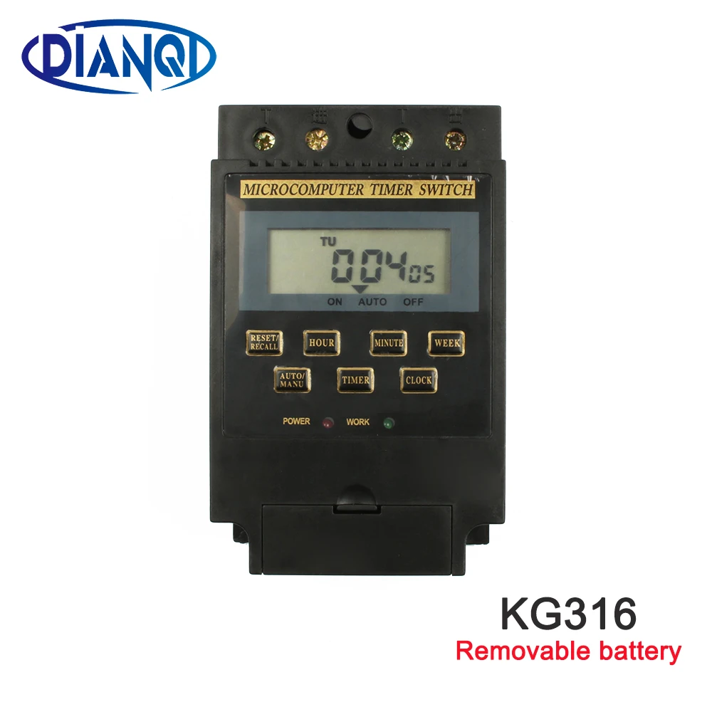 Программируемый микрокомпьютер KG316 10A электронный таймер релейный контроллер