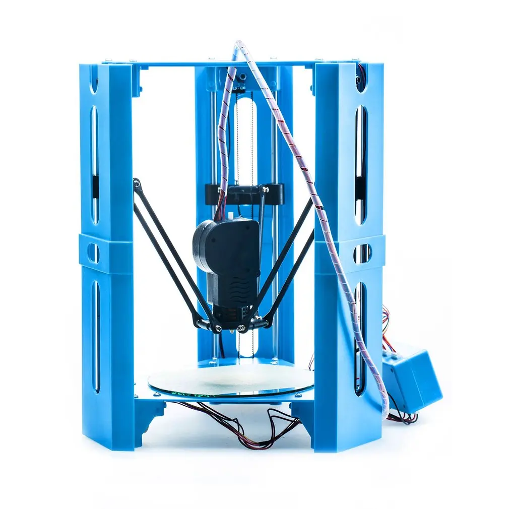 

Mini DIY Desktop 3D Printer Pulley Version Linear Guide Plus impresora 3D Large Printing Size impriman 3d printer diy kit