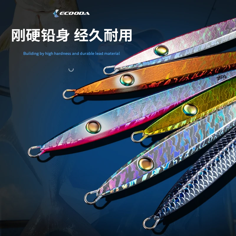 Leurre De Pêche Nautilus Slow Jigging 150g Ou 180g Luminescent - Pour Snapper, Thon, Mer Profonde - 10