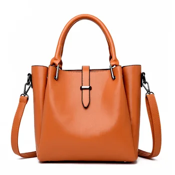 

Bucket WOMEN'S Bag Fashion Large Capacity Handbag Simple Crossbody Bag