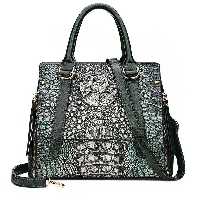 Роскошные женские сумки, дизайнерские сумки из кожи аллигатора, известный бренд, женские сумки, вместительные сумки-шопперы для женщин, Bolsa Feminina