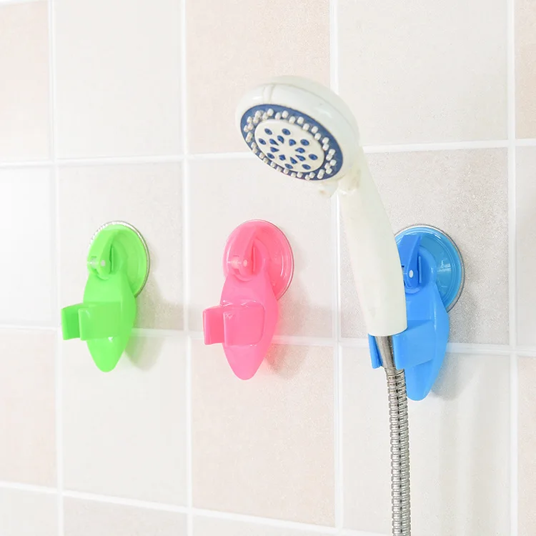Suctorial Shower Pedestal Shower Bracket Base Shower Nozzle Shower Holder Sucker Shower Support