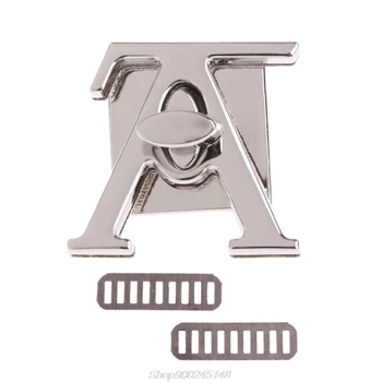 

V Shape Clasp Turn Lock Twist Locks Metal Hardware For DIY Handbag Bag Purse Au24 20 Dropship