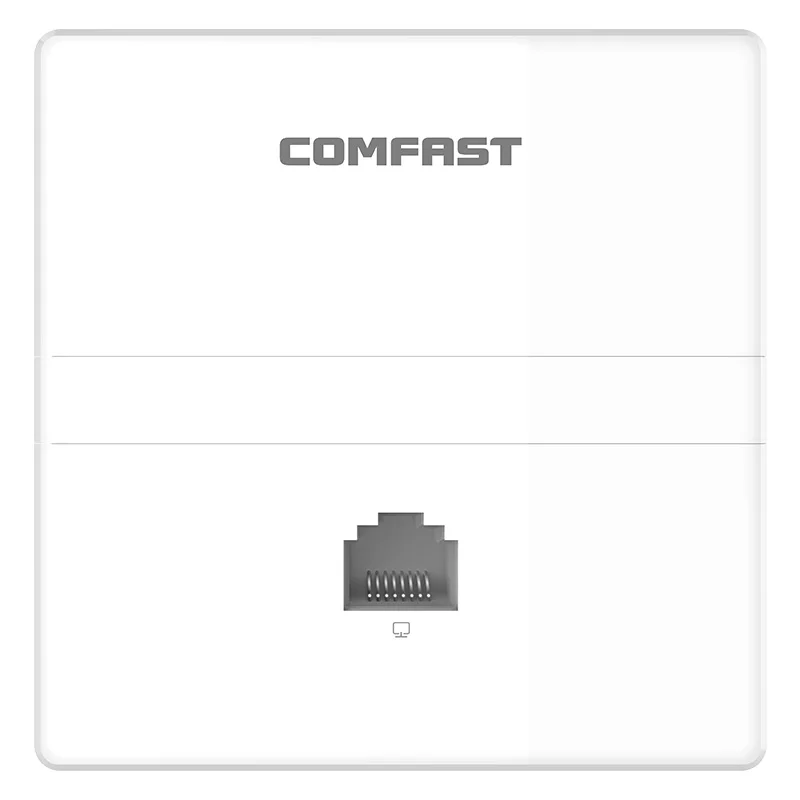COMFAST CF-E538AC 1200Mbps dual band Wireless in wall AP 5Ghz gigabit AC wifi Router With 1/10/100/1000Mbps WAN / LAN RJ45 Port