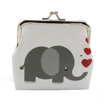 

Women Retro Coin Purse Lady Vintage Leather Small Wallet Female Cartoon Hasp Clutch Mini Shopping Card Holder Cash Wallets