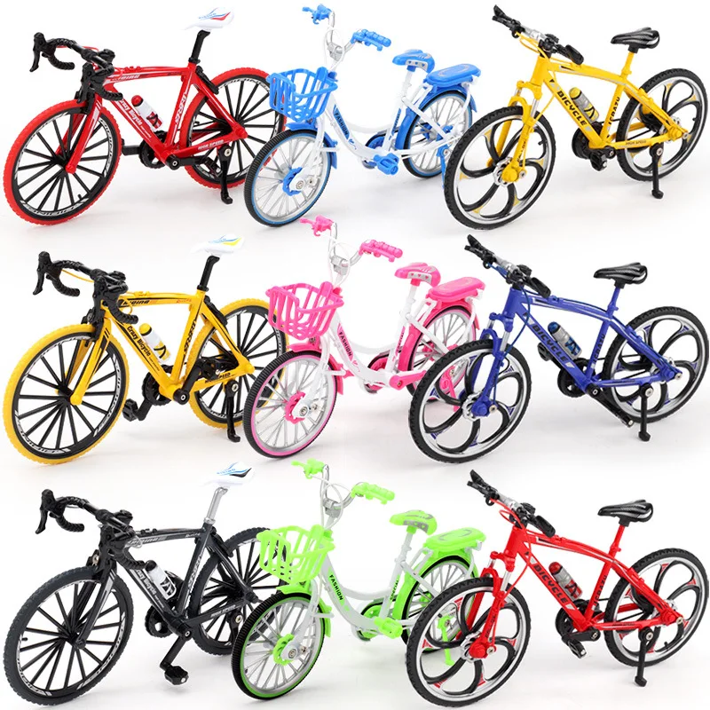 

Factory Approved CHILDREN'S Toy Alloy Mini Model City Bike Sports Cycling Race Car Model Decoration