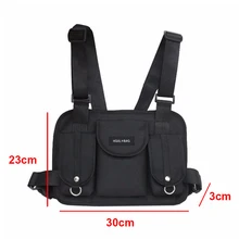 Открытый военный тактический жилет Moller ремень хорошо Видимый светоотражающий для двухстороннего радио жгут нагрудная установка одежда охотничий жилет