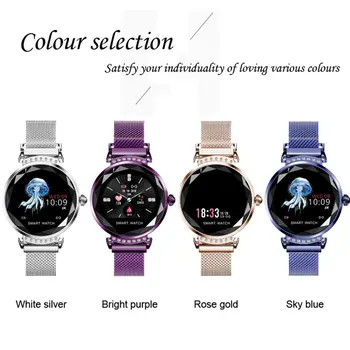 

H2 Smart Watch Women Waterproof Fitness Tracker Smart Bracelet Heart Rate Monitoring Sport Bluetooth For Android IOS Hot