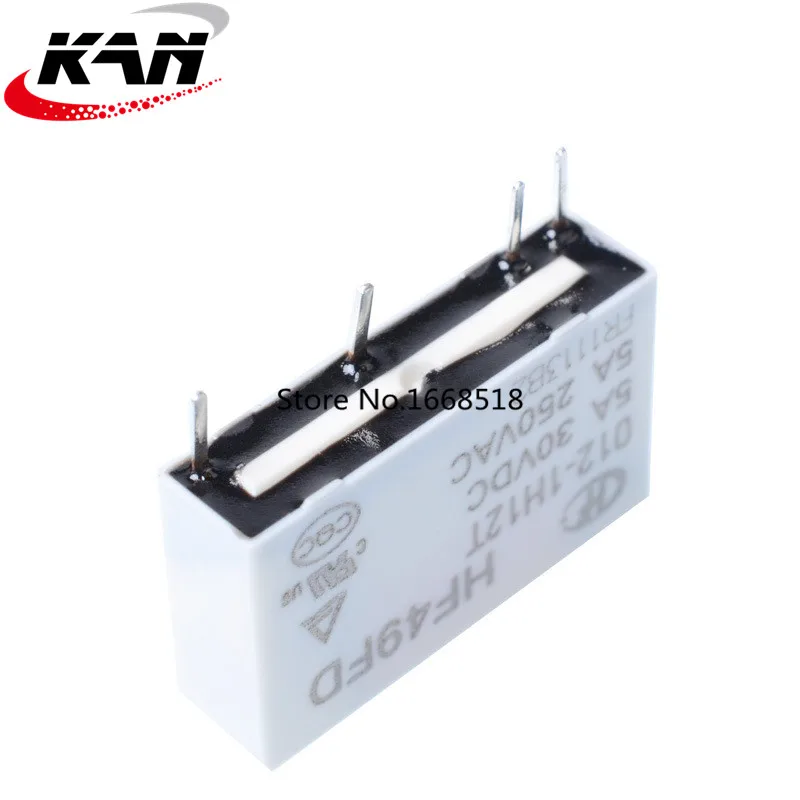 20 шт./лот реле HF49FD-005-1H12T HF49FD-012-1H12T HF49FD-024-1H12T 4PIN 5A