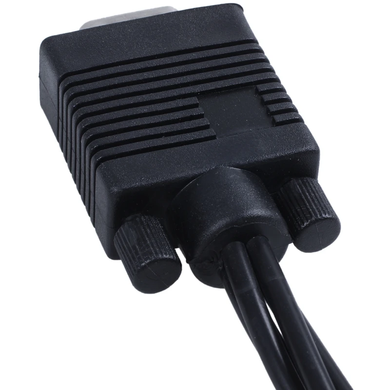 8 дюймов VGA Мужской до 3 RCA S Video Женский AV видео кабель адаптера|Кабели HDMI| |