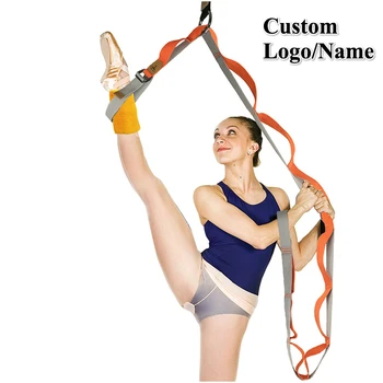 

Fabric Custom Logo Hanging Training Strap Hang Up Suspension Exercise Home Leg Strengthen Workout Elastic Band for Gymnastics