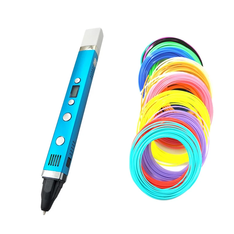 Myriwell 3D ручка USB разъем 5V 2A творческая ручка 3D граффити ручка лучший подарок детям 3 поколения 3D печатная ручка