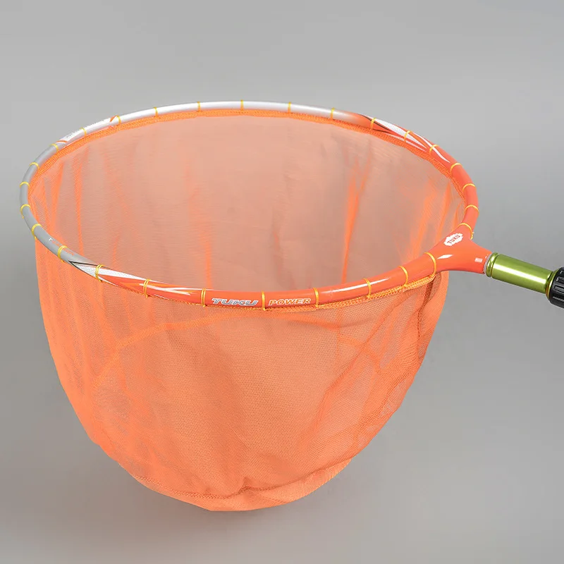 

Way Cool Carbon Stream Sand Landing Net Head Basket Light Close Eye Anti-Hook 30 Cm 35 Cm 40 Cm 45 Cm