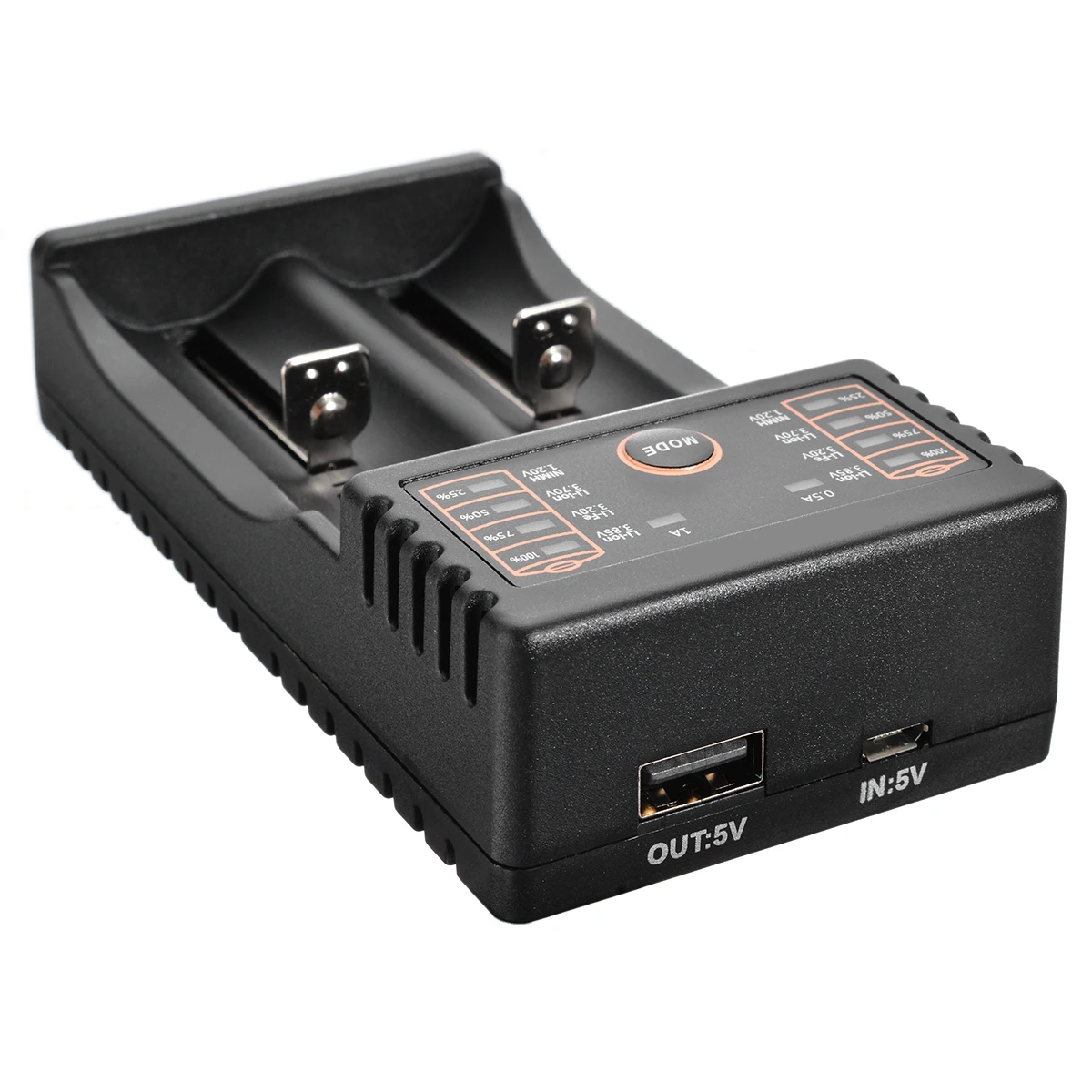 Mayitr 1 шт. LiitoKala Lii-202 2 слот USB Батарея Зарядное устройство для Ni-MH литий-ионный LiFePO4 Батарея Новый