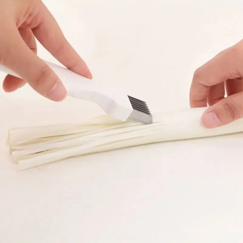 Магазин инструментов ломтик столовые приборы, для кухни лук, овощ резак Sharp измельчитель для лука-порея шред