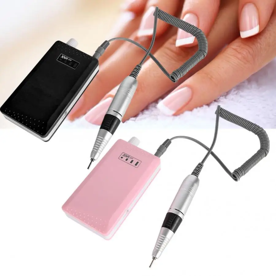 Профессиональный маникюрный сверлильный станок 25000 об/мин, дрель для ногтей, электрический шлифовальный полировальный станок для ногтей, шлифовальный инструмент для маникюра