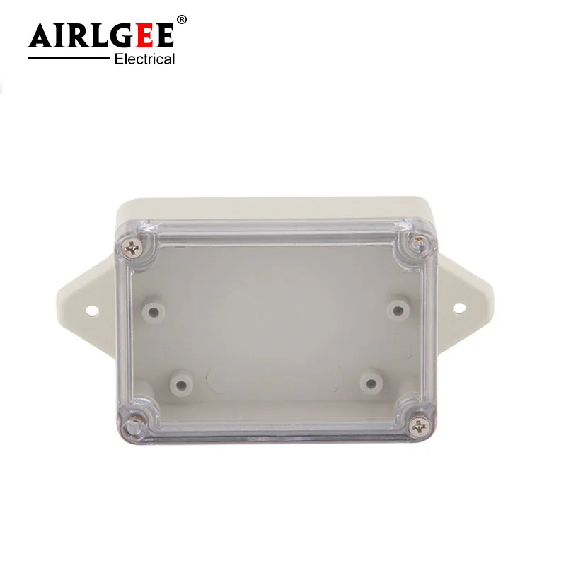 

83 * 58 * 33mm small installation wall-mounted plastic waterproof box transparent cover small plastic electronic shell junction