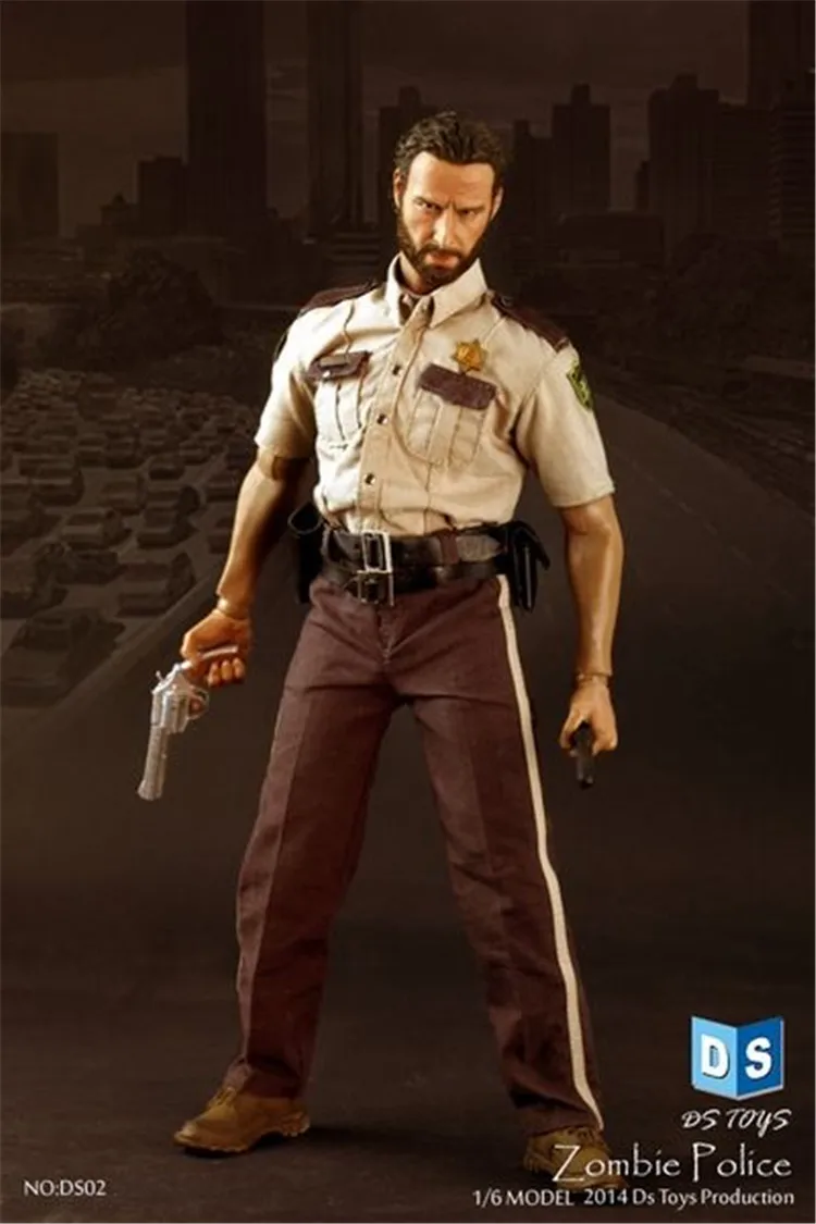 DSTOYS 1/6 зомби полицейский Коллекционная фигурка для фанатов праздничный подарок