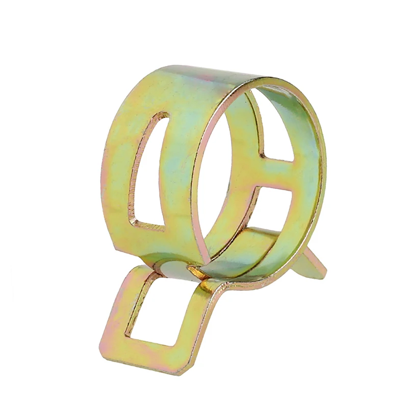

10Pcs 5-22mm Spring Clip Fuel Line Hose Water Pipe Air Tube Clamps Fastener