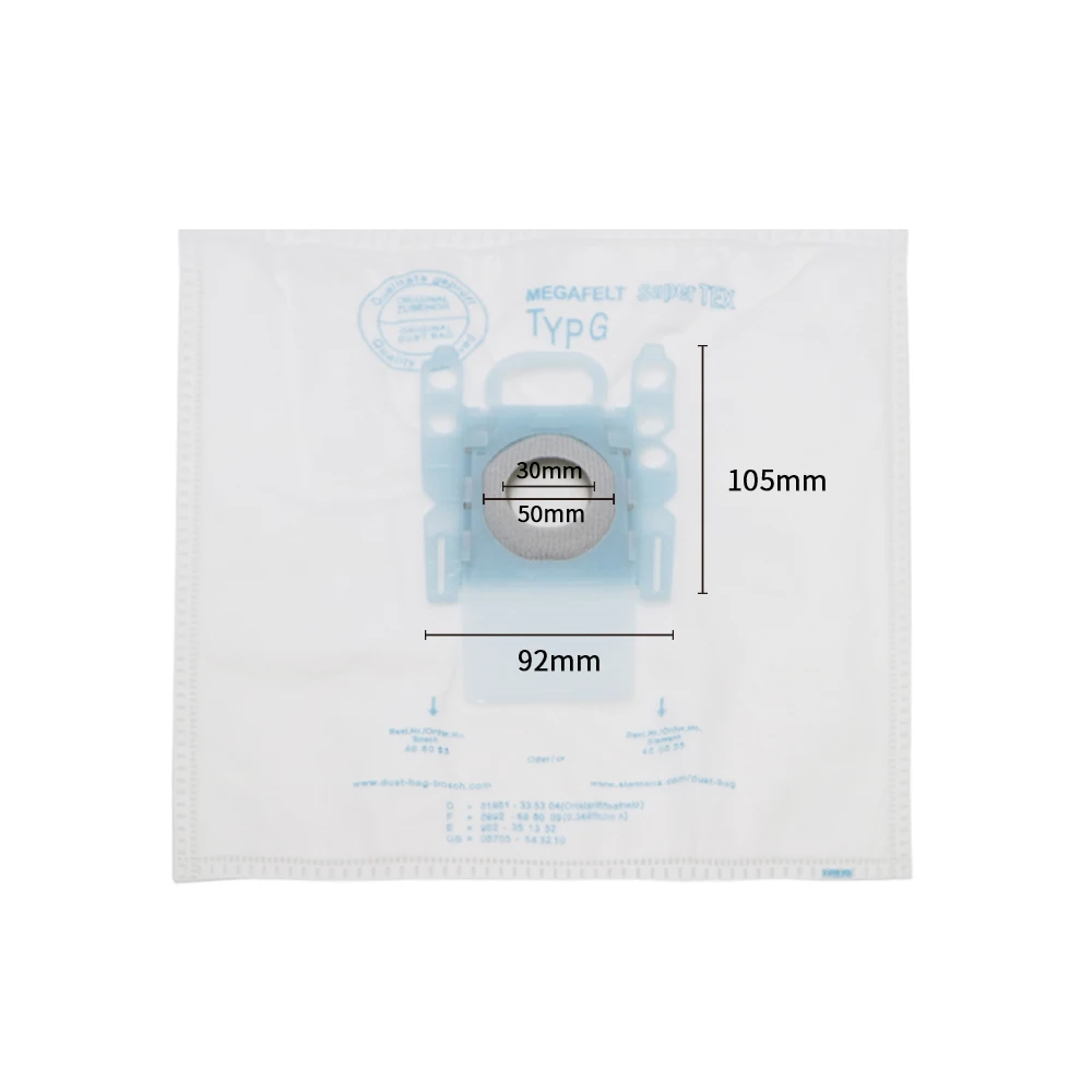 First4Spares 5 Sacchetti Polvere + Filtro Per Aspirapolvere Bosch MegaAir SuperTEX GXXL/GXL - BBZ41FGXXL