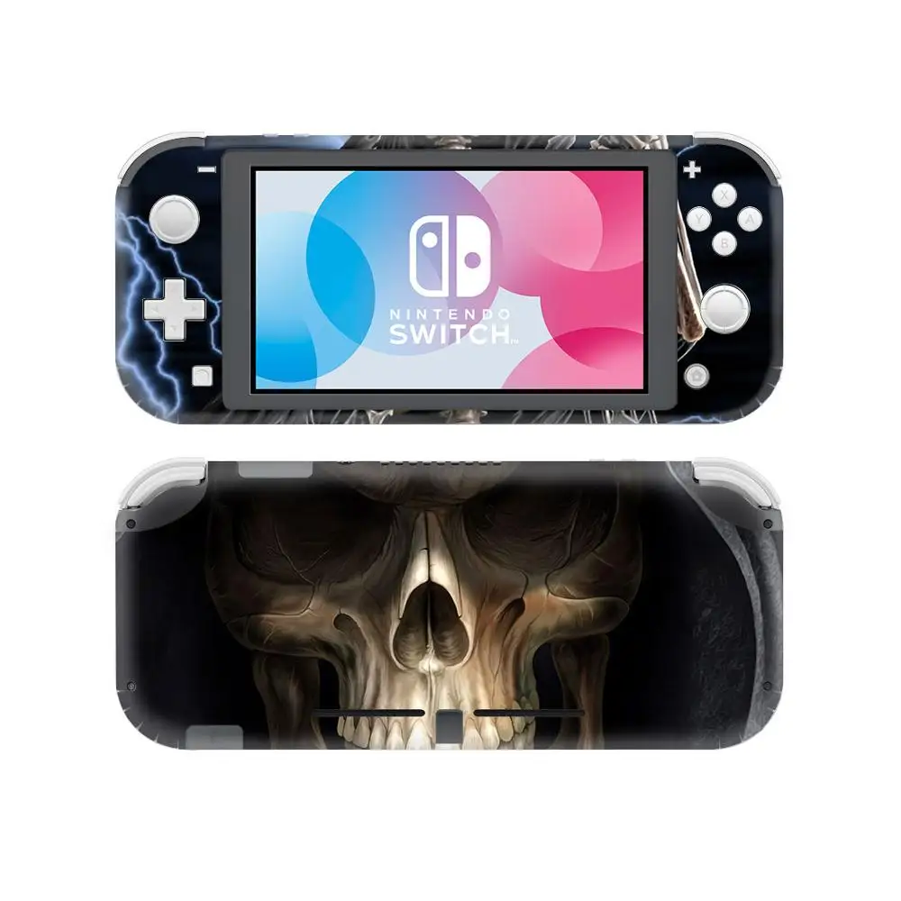 NS NX аксессуары виниловая кожа Наклейка для nintendo Switch Lite Защитная крышка наклейка виниловая кожа для кожи наклейка s 0078 - Цвет: Серебристый