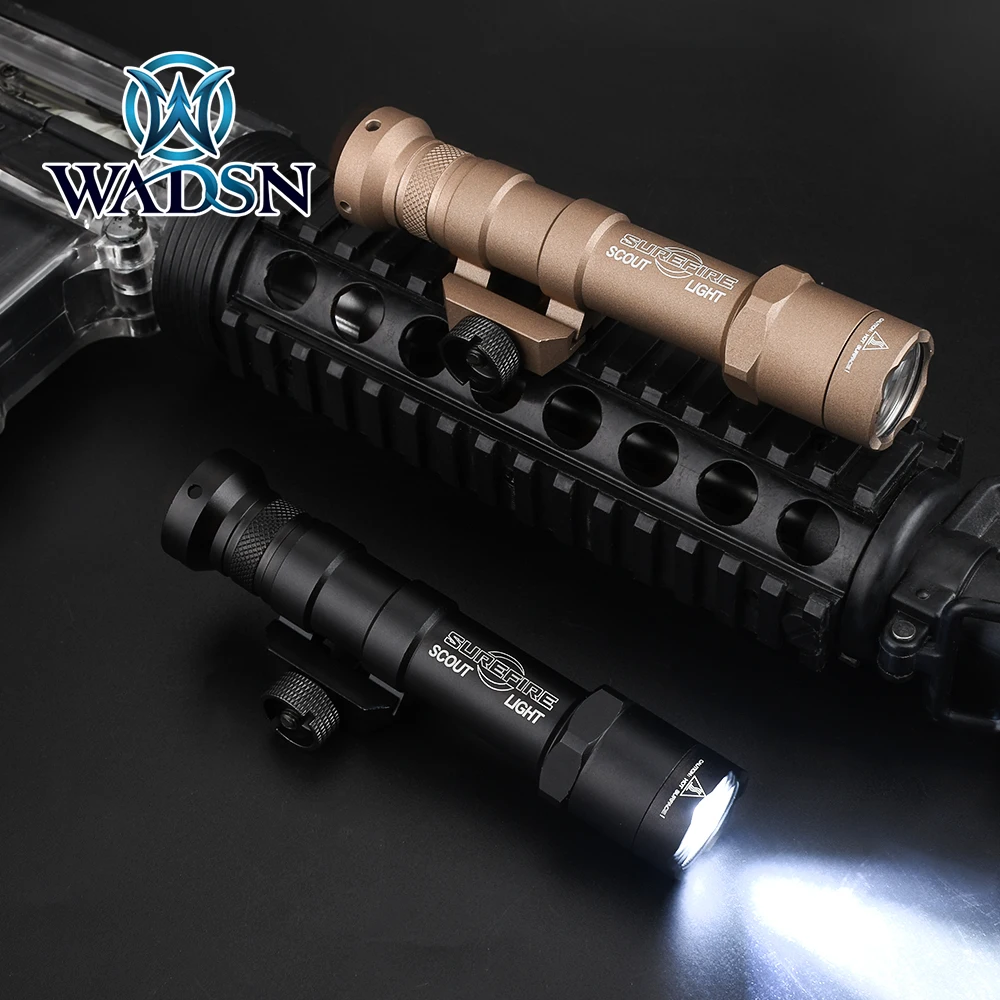 WADSN Airsoft Surefir M600B вспышка светильник охотничье ружье 470 люмен Тактический Скаут