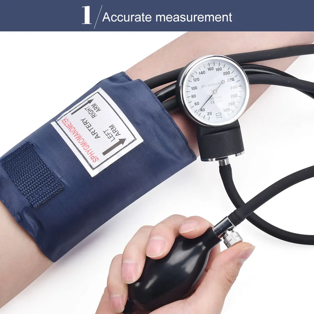 Blood Pressure Monitor Diastolic Sphygmomanometer Doctor Stethoscope Manual Cuff Use Health Measure Systolic Home Device Stethoscope Aliexpress