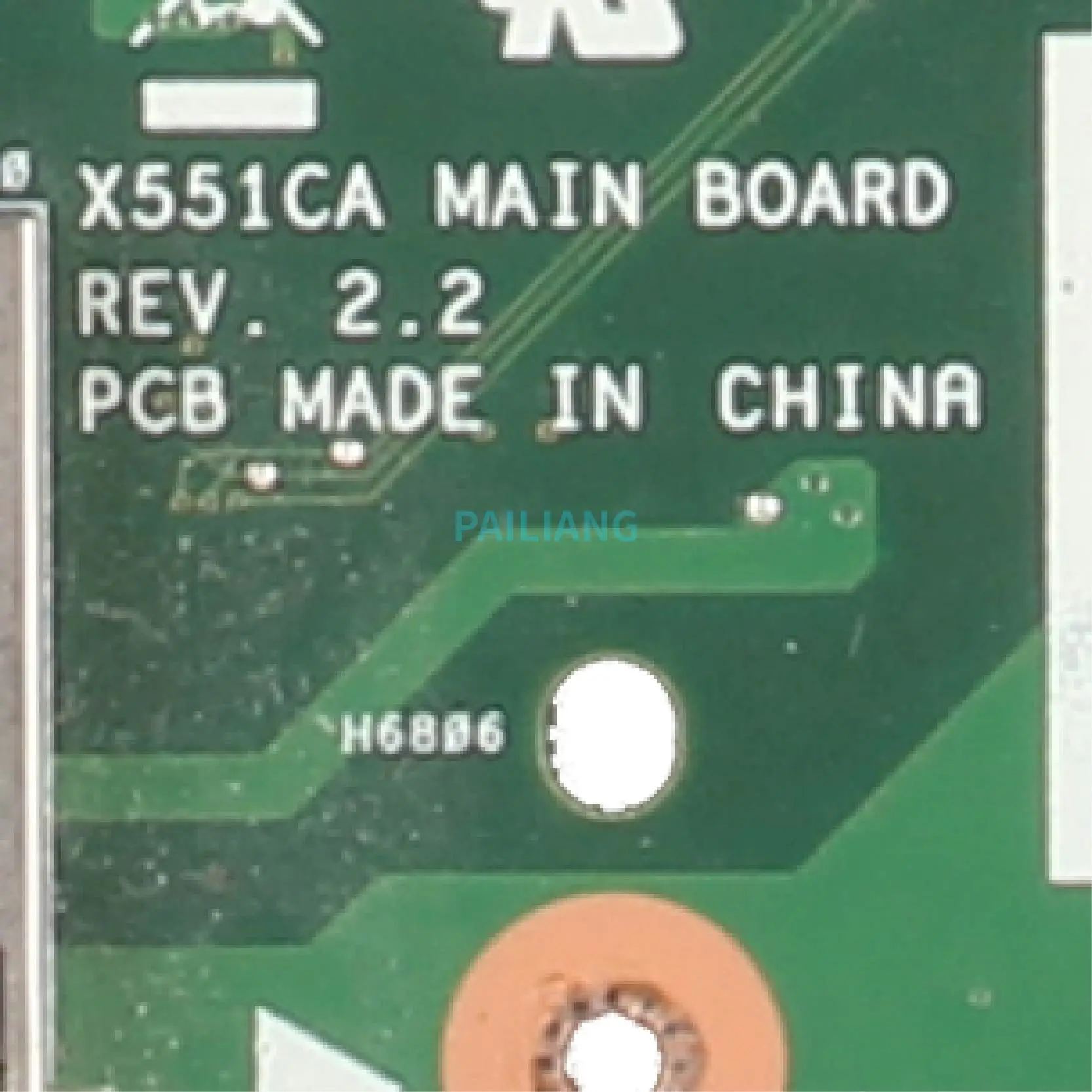 PAILIANG материнская плата для ноутбука ASUS X551CA материнская плата SLJ8E REV.2.2 i3-3217 tesed DDR3