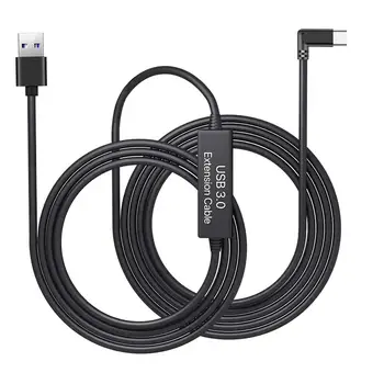 

5M High Speed USB 3.0 Type C Data Cable Wire Adapter for Oculus Quest Link VR Headset Fast Charging USB-A to Type-C Cable