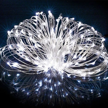 

Fairy String Solar Wedding Romantic Fairy Light Fairy String Light Warm White 10M 100 LED Festival Garden Landscape Lamp