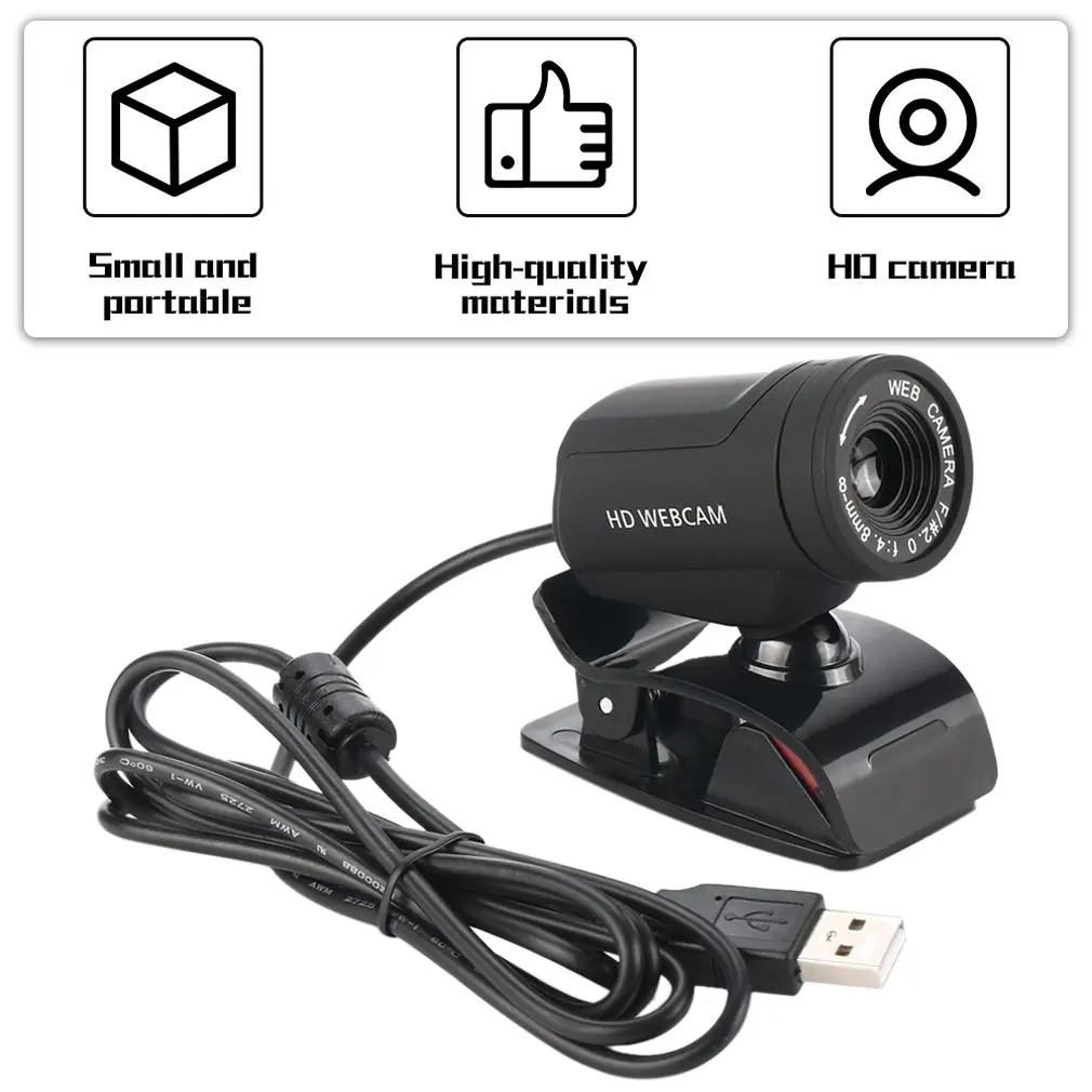 A7220D HD USB веб-камера CMOS сенсор веб-компьютер камера Встроенный цифровой микрофон для настольного ПК ноутбука для видеовызова