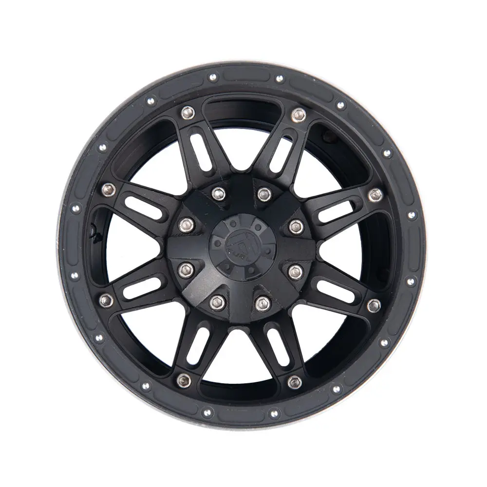 YEAHRUN 4 шт. 1/10 RC алюминиевый 2," обод для колеса Beadlock 30 мм ширина для осевого Рейфа гусеничного