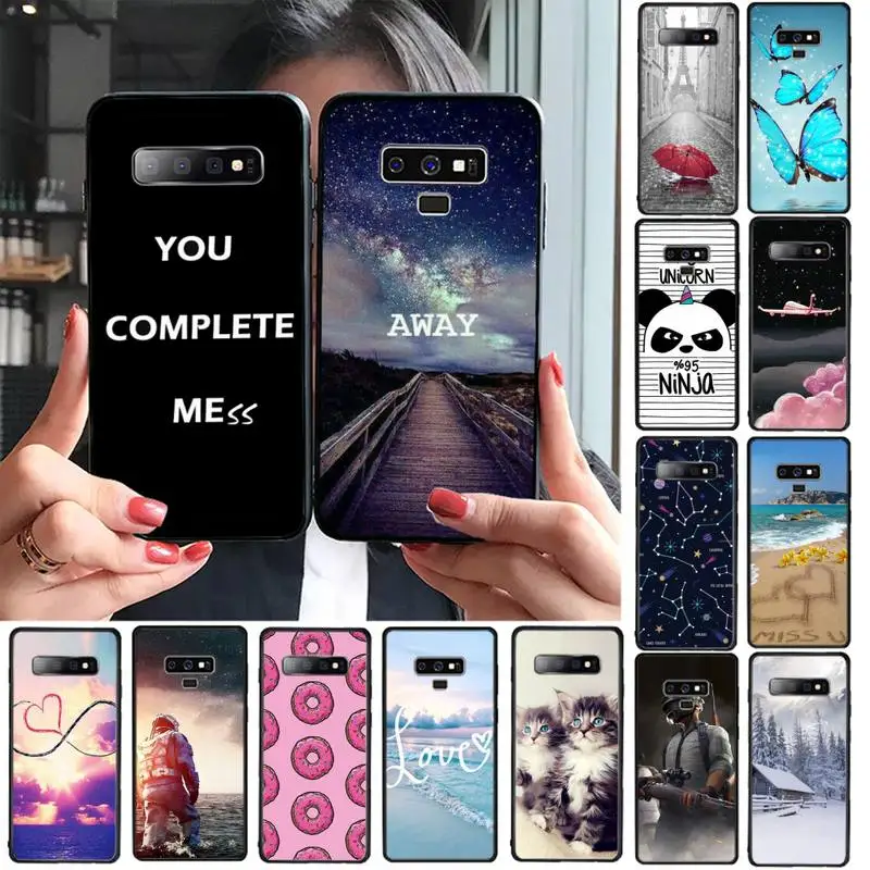 

Beautiful cute cat on the sea beach coque shell cover doudas Phone Case for samsung A 50 51 71 31 21 30 S 20 9 note 20 J4 2018