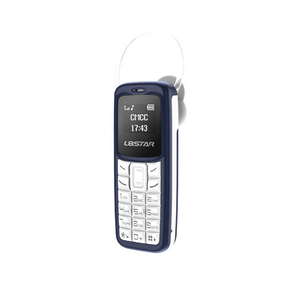 1* мини мобильный телефон BM30 Карманный Маленький Мини GSM мобильный телефон Bluetooth гарнитура номеронаборник мобильный телефон