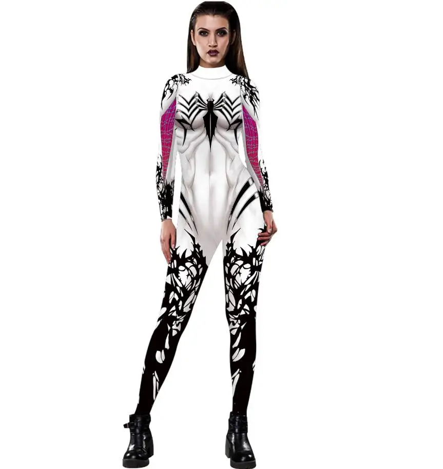 Daliclown Halloween Women Leotard Costume Sexy Female Anime Cosplay Super Hero Fancy Outfits Jumpsuits -Zentai shop online He3ecb58ee52a4a50a8ad1590c89af9d5n.jpg