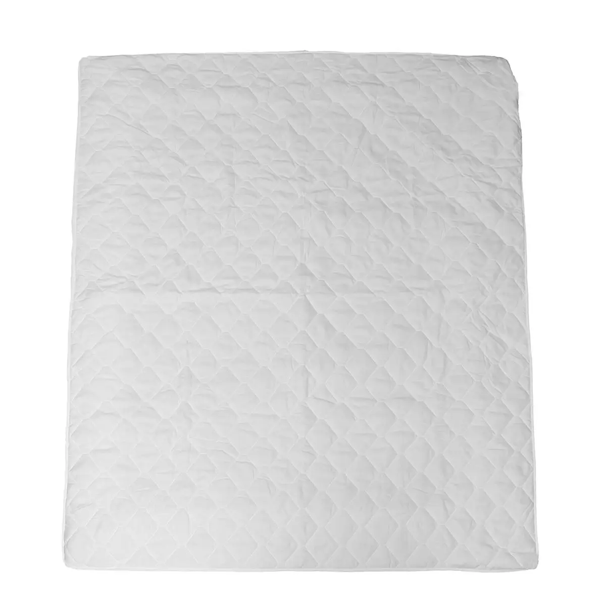 Queen Size Mattress Cover Polyester Cotton Bed Cover Brushed Mattress Protector Anti-mite Cover for Kids Home Hotel Room 1.5X2M