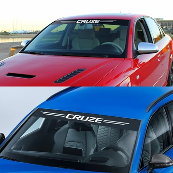 

Front Rear Windshield Sticker For Chevrolet Cruze Auto Car DIY Strip Vinyl Film Decal Styling Automobile Tuning Car Accessories