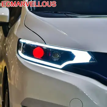 

Daytime Running Assessoires Automobiles Automovil Drl Auto Led Headlights Front Fog Rear Car Lights Assembly 17 18 FOR Honda Fit