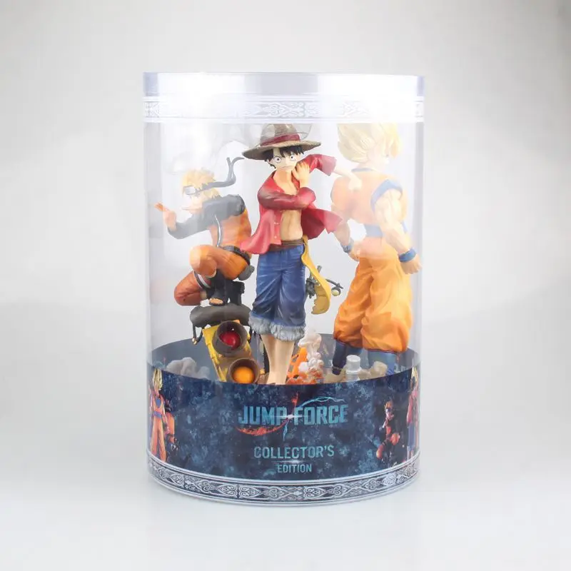 

One Piece Jump Disorderly Bucket Sun Wukong Naruto Uzumaki Naruto Luffy Big Three Statue Garage Kit