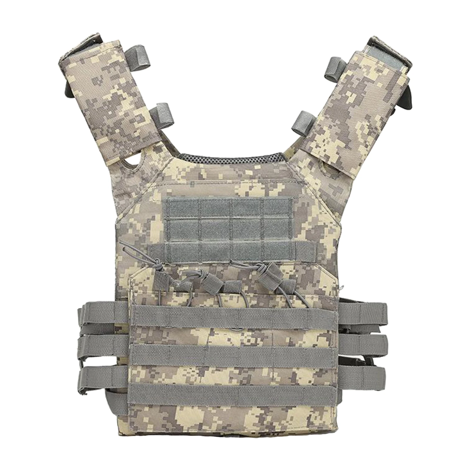 Breathable Tactical Vest Gaming Women Men Chest Rig Webbing Plate Wargame Vest