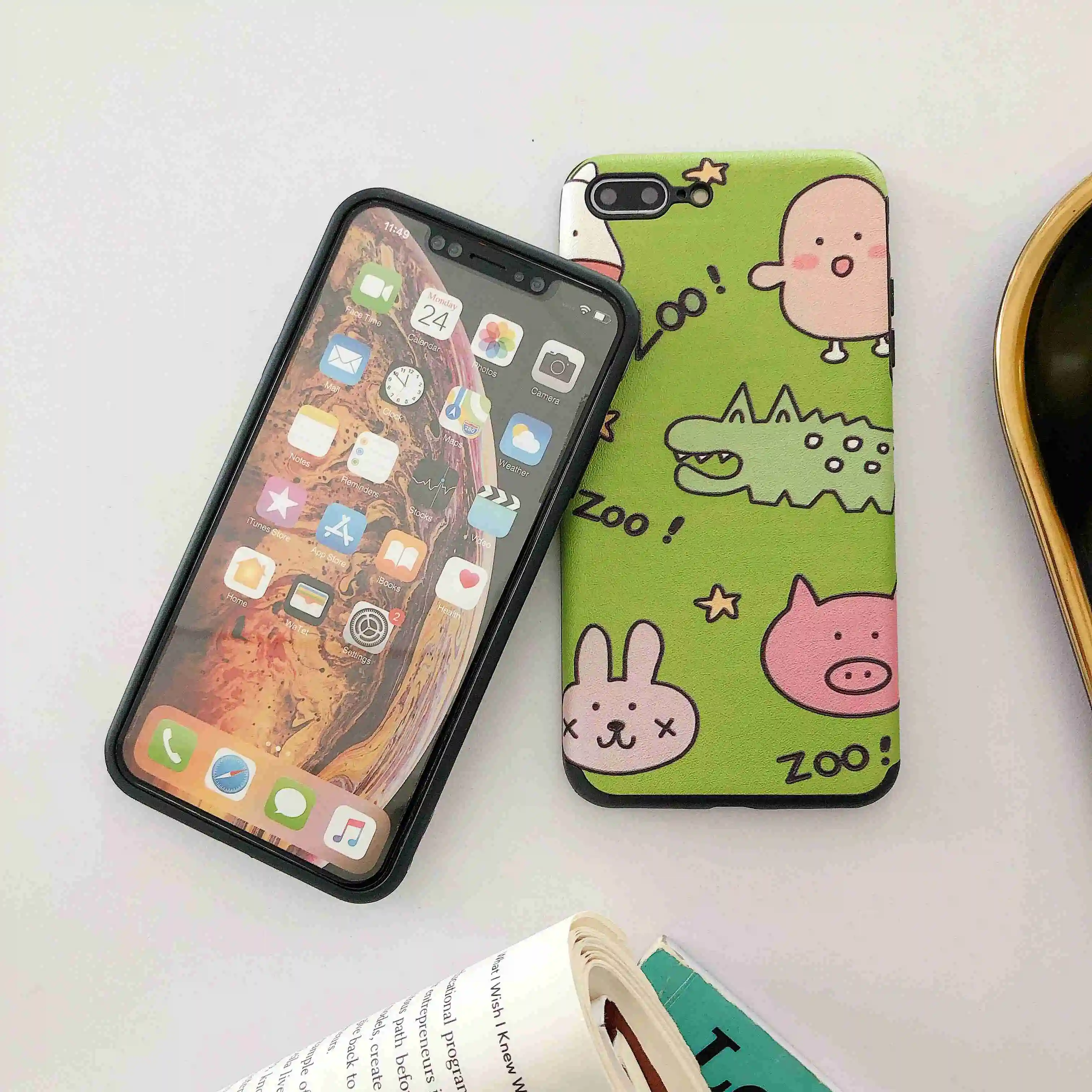 Чехол для OPPO RX17 Neo ax7pro R15X K1 R9S R11 R11S R15 Plus милый чехол с тисненым рисунком Шелковый s