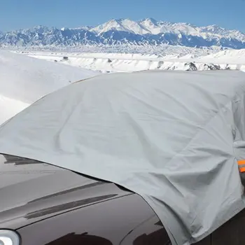

Winter Snow Block Frost Windshield Sunshade Sunscreen Half Hood Dustproof UV Protection Rainproof Windshield Cover