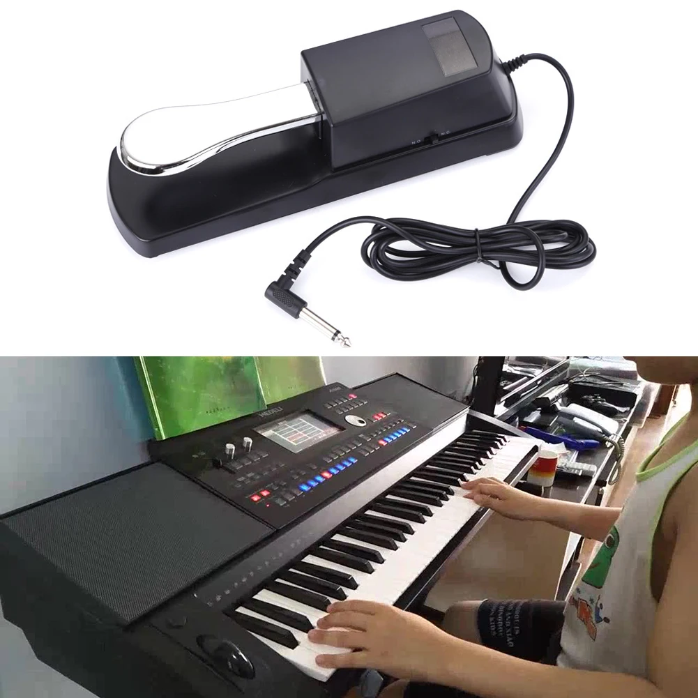 Практичная амортизирующая педаль для Yamaha Piano Keyboard Sustain Pedal new | Спорт и развлечения