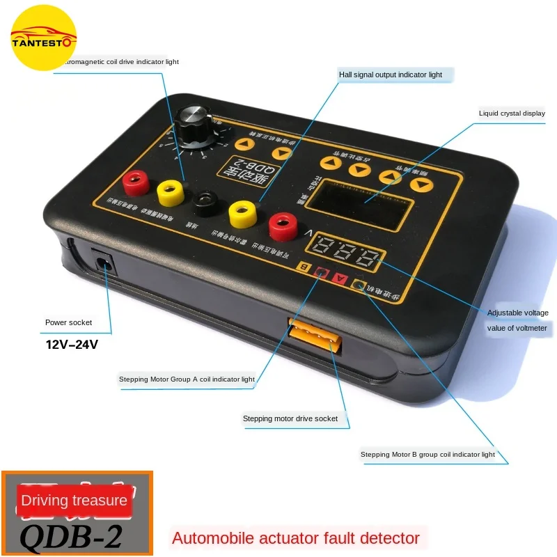 US $56.88 Automobile Ignition Coil Test Injector Solenoid Valve Idling Stepper Motor Instrument Tester