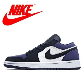 

Nike Air Jordan 1 Low Court Purple 553558-125 men and women basketball comfortable shoes size 36-45 CK3022-005