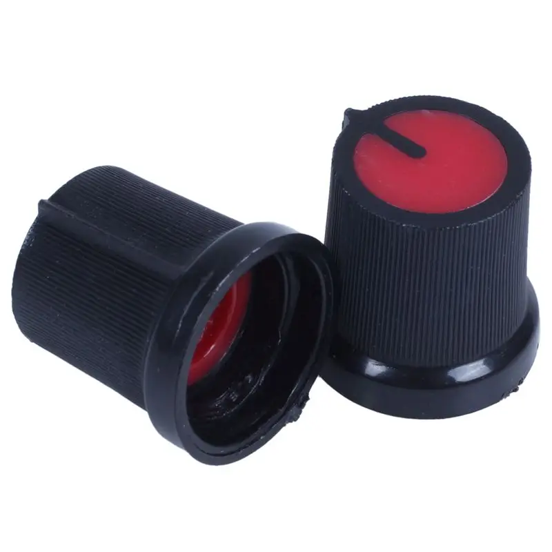 GTBL 4 Pieces 5.5mm Rotary Potentiometer Shaft Control Knob Black | Обустройство дома