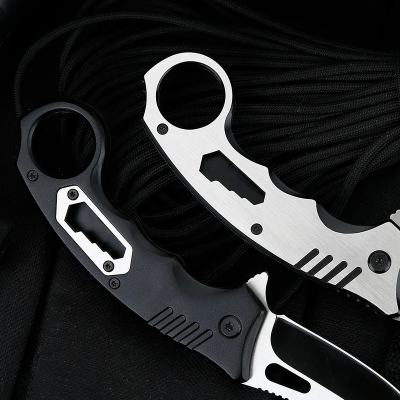 С швейцарской karambit инструмент для наружного применения Camp Seek Survival высокая твердость больше функции Jack нож полевого бытия нож navaja