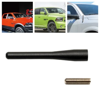 

Car Roof Radio Antenna FM Antena Mast for Dodge RAM 1500 Trucks 2009-2017 3.2 inch 6MM Aerial Booster Amplifier Antennas