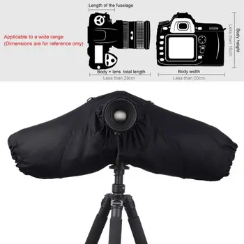 

Professional Camera Rain Cover Coat Bag Protector Rainproof Against Dust Raincoat For Canon/Nikon/Song DSLR SLR Cameras